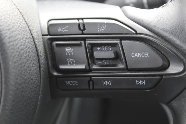 Mazda 2 Hybrid 1.5 Exclusive-line Stuur- en Stoelverwarming l Apple Carplay/ Android auto l Keyless l Automaat l Parkeercamera l Adaptief Cruise control l