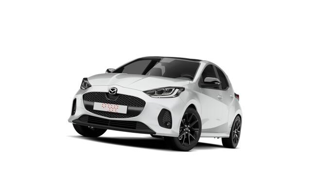 Mazda 2 Hybrid Prime-Line | 15-inch lichtmetalen velgen, Silver | Achteruitrijcamera | Automatisch dimmende binnenspiegel