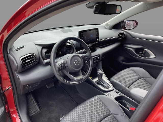 Mazda 2 Hybrid 1.5 Agile , Automaat, Trekhaak, Half Ledr, Stoel/Stuurverwarming, Cruise, Clima, LMV 15 Inch, Apple Carplay, Android Auto, PDC, LKA, BSM