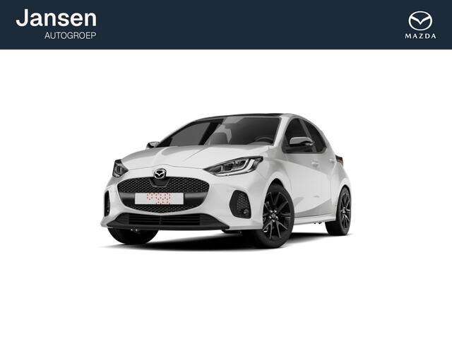 Mazda 2 Hybrid Prime-Line | 15-inch lichtmetalen velgen, Silver | Achteruitrijcamera | Automatisch dimmende binnenspiegel