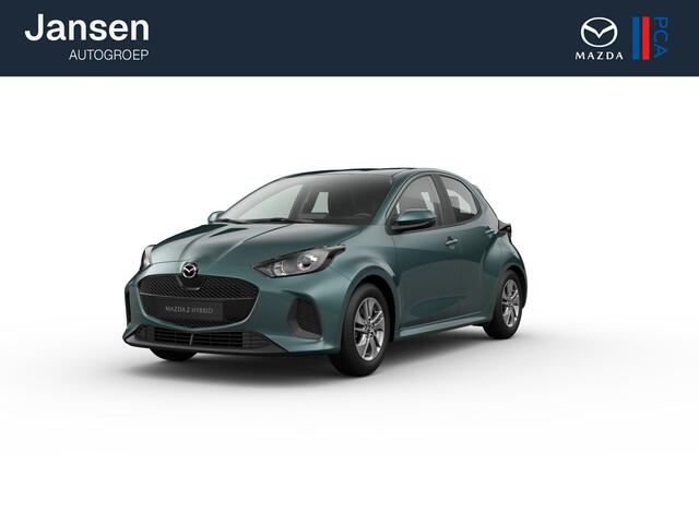 Mazda 2 Hybrid Prime-Line | 15-inch lichtmetalen velgen, Silver | Achteruitrijcamera | Automatisch dimmende binnenspiegel
