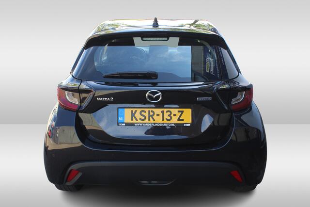 Mazda 2 Hybrid 1.5 Exclusive-line Cruise control adaptief met stop&go I Dodehoek detectie l Parkeersensor achter I Parkeersensor voor l Parkeercamera l Nieuw model
