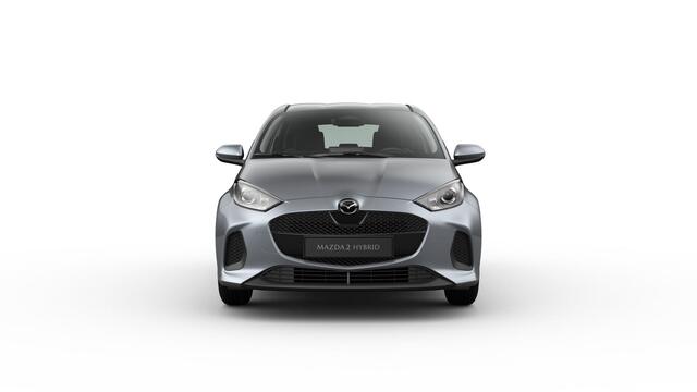 Mazda 2 Hybrid Prime-Line | 15-inch lichtmetalen velgen, Silver | Achteruitrijcamera | Automatisch dimmende binnenspiegel