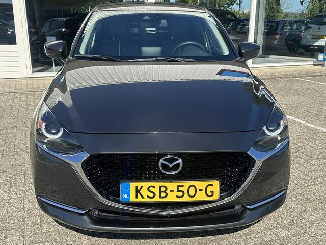 Mazda 2 1.5 Skyactiv-G Luxury | Leer | Apple/Android | Stoel- en stuurverwarming | PDC | Cruise | ECC | Navi