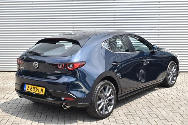 Mazda 3 2.0 E-SKYACTIV GM HYBRID 150 / ADAP. CRUISE / LED PAKKET / STOEL