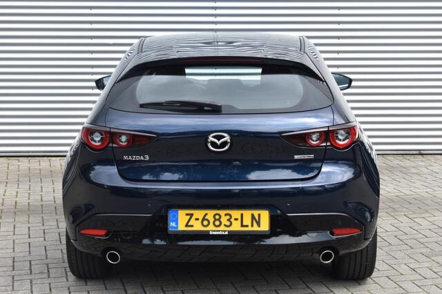 Mazda 3 2.0 E-SKYACTIV GM HYBRID 150 / ADAP. CRUISE / LED PAKKET / STOEL
