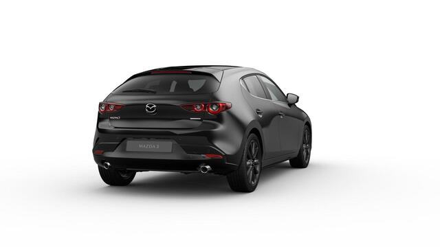 Mazda 3 Hatchback e-Skyactiv G 140 6MT Homura | 7-inch digitale meterset | Achteruitrijcamera | Active Driving Display (ADD), projectie in de voorruit: kleuren head-up display met belangrijkste rij-informatie