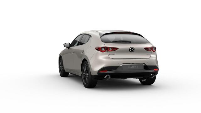 Mazda 3 Hatchback e-Skyactiv X 186 6AT Nagisa | 7-inch digitale meterset | Achteruitrijcamera | Active Driving Display (ADD), projectie in de voorruit: kleuren head-up display met belangrijkste rij-informatie