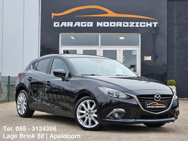 Mazda 3 2.0 SkyActiv-G 120 GT-M CRUISE CONTROL|ECC/AIRCO|PDC|BLUE TOOTH TELEFONIE|18 INCH Maandag tot Vrijdag geopend van 09.00 tot 20.00 uur en Zaterdag van 09.00 tot 18.00 uur