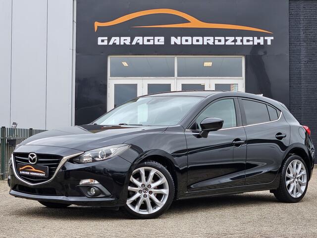 Mazda 3 2.0 SkyActiv-G 120 GT-M CRUISE CONTROL|ECC/AIRCO|PDC|BLUE TOOTH TELEFONIE|18 INCH Maandag tot Vrijdag geopend van 09.00 tot 20.00 uur en Zaterdag van 09.00 tot 18.00 uur