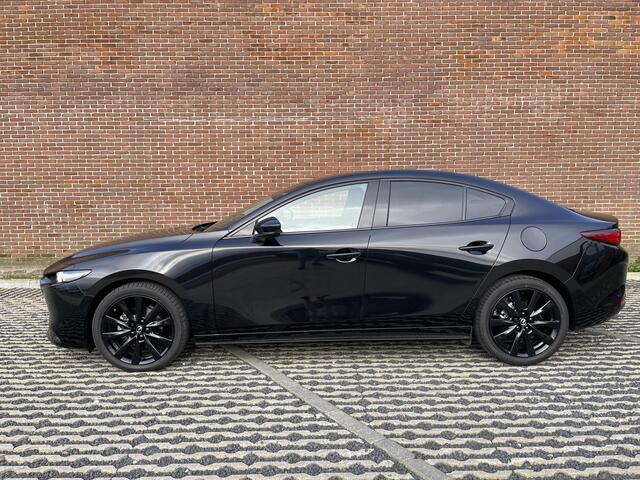 Mazda 3 2.0 e-SkyActiv-G M Hybrid 150 Exclusive-line | BLACK EDITION | LEDER | BOSE | 18-INCH LMV | FULL-OPTION!!