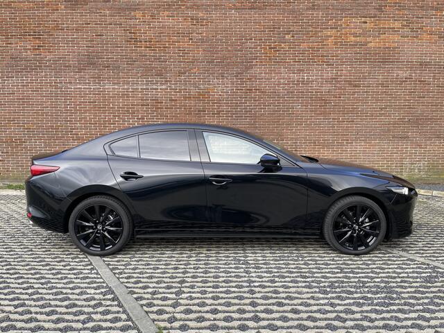 Mazda 3 2.0 e-SkyActiv-G M Hybrid 150 Exclusive-line | BLACK EDITION | LEDER | BOSE | 18-INCH LMV | FULL-OPTION!!