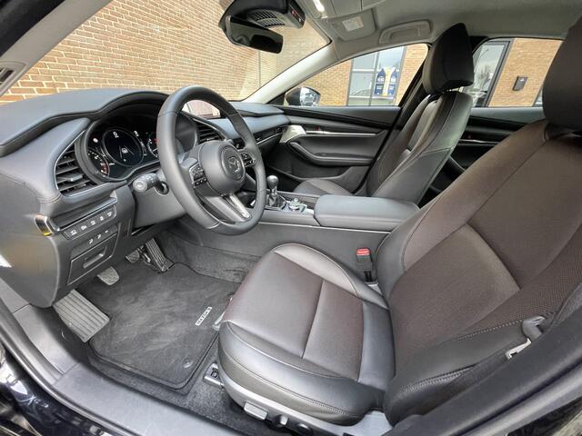 Mazda 3 2.0 e-SkyActiv-G M Hybrid 150 Exclusive-line | BLACK EDITION | LEDER | BOSE | 18-INCH LMV | FULL-OPTION!!