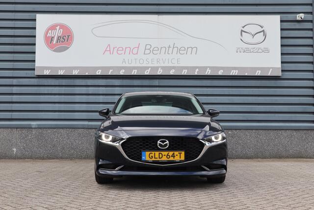 Mazda 3 2.0 e-SkyActiv-G M Hybrid 150 Exclusive-line - Demo - Zwart leer - 360 camera - 18" lmv