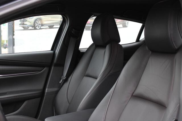 Mazda 3 HB 2.0 e-SkyActiv-G M Hybrid 122 Comfort+ Leder , Automaat, Leder, Adap.Cruise, Navi, Apple Carplay Clima, Camera, PDC, LMV 16 Inch, Stuur/Stoelverwarming