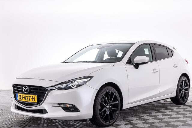 Mazda 3 2.0 SkyActiv-G 120 TS+ | NAVIGATIE | 18 INCH LM | DODEHOEK DETECTIE | CRUISE CONTOL | CLIMATE CONBTROL | VERWARMDE STOELEN |16 INCH LM | NED AUTO |