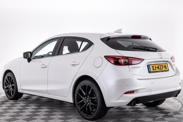 Mazda 3 2.0 SkyActiv-G 120 TS+ | NAVIGATIE | 18 INCH LM | DODEHOEK DETECTIE | CRUISE CONTOL | CLIMATE CONBTROL | VERWARMDE STOELEN |16 INCH LM | NED AUTO |