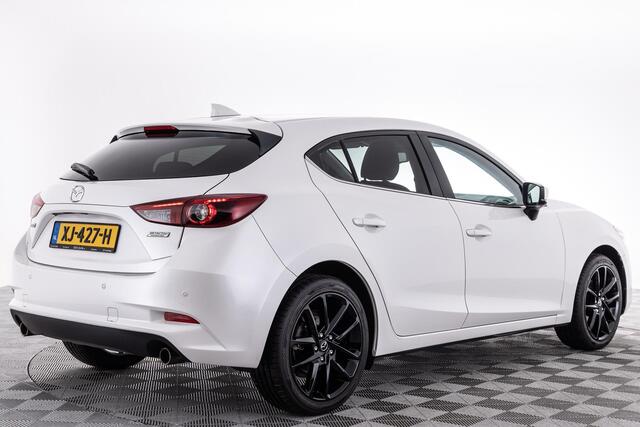 Mazda 3 2.0 SkyActiv-G 120 TS+ | NAVIGATIE | 18 INCH LM | DODEHOEK DETECTIE | CRUISE CONTOL | CLIMATE CONBTROL | VERWARMDE STOELEN |16 INCH LM | NED AUTO |