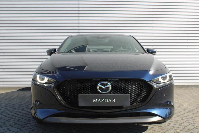 Mazda 3 2.0 e-SkyActiv-G 122PK 6MT Exclusive-line | Black Comfort Pack | Driver Assistance & Sound Pack | Design Pack | Hoge Korting | Uit voorraad leverbaar | Private Lease vanaf ¤469,- per maand |