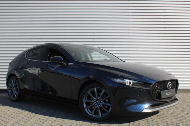 Mazda 3 2.0 e-SkyActiv-G 122PK 6MT Exclusive-line | Black Comfort Pack | Driver Assistance & Sound Pack | Design Pack | Hoge Korting | Uit voorraad leverbaar | Private Lease vanaf ¤469,- per maand |