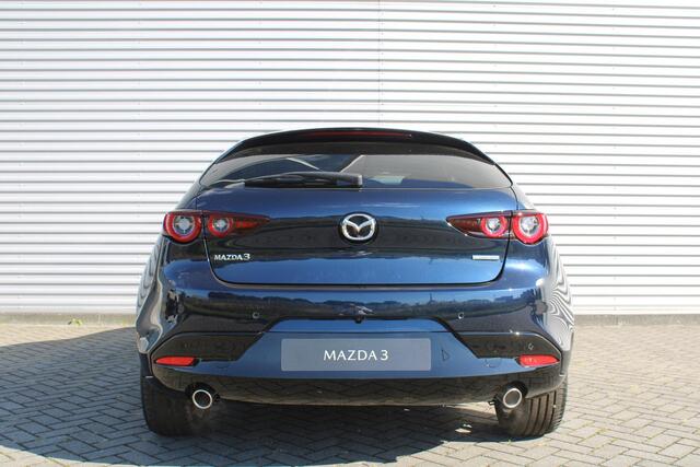Mazda 3 2.0 e-SkyActiv-G 122PK 6MT Exclusive-line | Black Comfort Pack | Driver Assistance & Sound Pack | Design Pack | Hoge Korting | Uit voorraad leverbaar | Private Lease vanaf ¤469,- per maand |