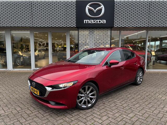 Mazda 3 2.0 e-SkyActiv-G M Hybrid 122 Comfort met Bose DEALERONDERHOUDEN | LEDEREN BEKLEDING | 18" LM-VELGEN | NL-AUTO |