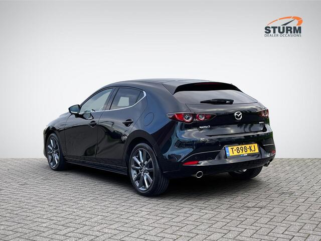 Mazda 3 2.0 e-SkyActiv-G M Hybrid 122 Comfort | Head-Up Display | BOSE Audio | 360° Camera | Stuur- + Stoelverwarming | 18'' Velgen | Rijklaarprijs!
