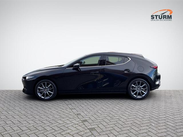 Mazda 3 2.0 e-SkyActiv-G M Hybrid 122 Comfort | Head-Up Display | BOSE Audio | 360° Camera | Stuur- + Stoelverwarming | 18'' Velgen | Rijklaarprijs!