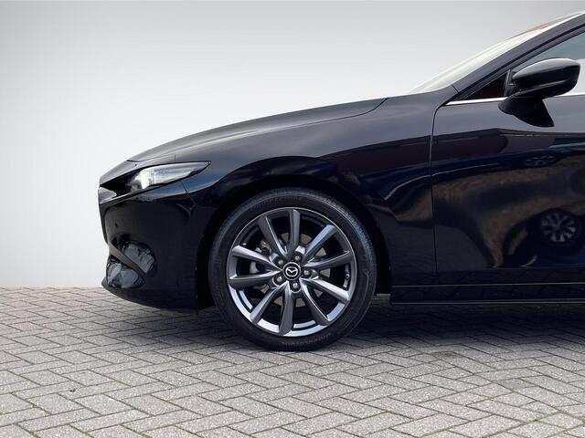 Mazda 3 2.0 e-SkyActiv-G M Hybrid 122 Comfort | Head-Up Display | BOSE Audio | 360° Camera | Stuur- + Stoelverwarming | 18'' Velgen | Rijklaarprijs!