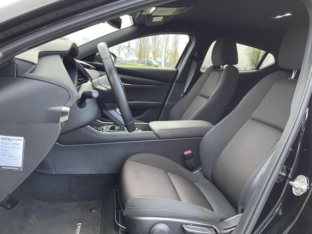Mazda 3 2.0 e-SkyActiv-G M Hybrid 122 Comfort | Head-Up Display | BOSE Audio | 360° Camera | Stuur- + Stoelverwarming | 18'' Velgen | Rijklaarprijs!