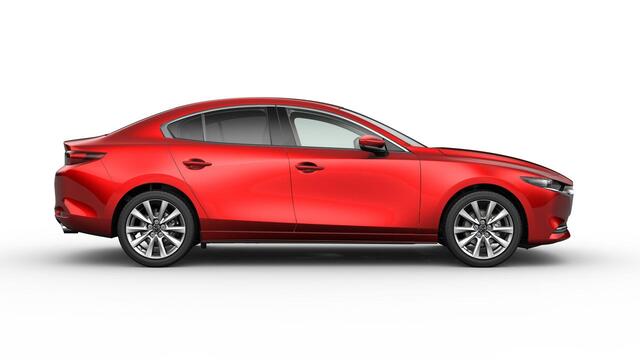 Mazda 3 Sedan e-Skyactiv X 186 6AT Takumi | 360° View Monitor | 7-inch digitale meterset | Achteruitrijcamera