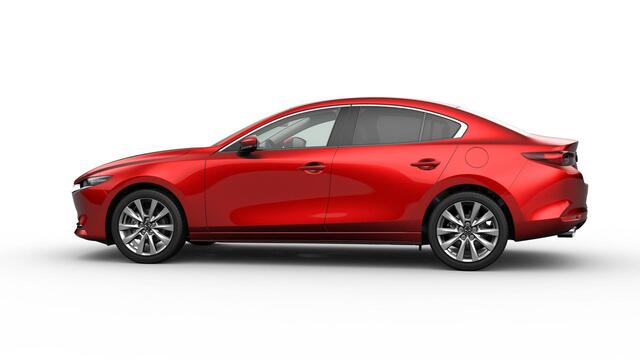 Mazda 3 Sedan e-Skyactiv X 186 6AT Takumi | 360° View Monitor | 7-inch digitale meterset | Achteruitrijcamera