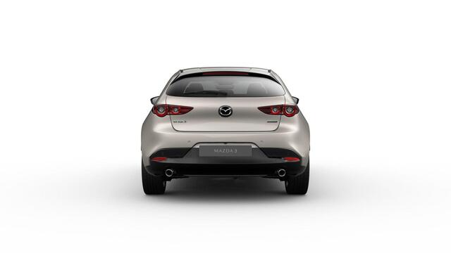Mazda 3 Hatchback e-Skyactiv G 140 6AT Nagisa | 7-inch digitale meterset | Achteruitrijcamera | Active Driving Display (ADD), projectie in de voorruit: kleuren head-up display met belangrijkste rij-informatie