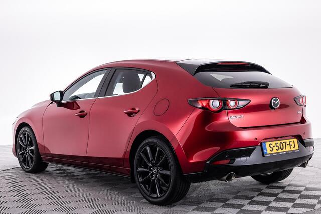 Mazda 3 2.0 e-SkyActiv-X M Hybrid 186 Luxury LEDER | Bose AUDIO | HEAD-UP DISPLAY | CAMERA | Bijna ALS NIEUW | PRACHTIGE AUTO!