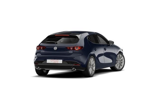 Mazda 3 Hatchback e-Skyactiv G 140 6MT Nagisa | 7-inch digitale meterset | Achteruitrijcamera | Active Driving Display (ADD), projectie in de voorruit: kleuren head-up display met belangrijkste rij-informatie