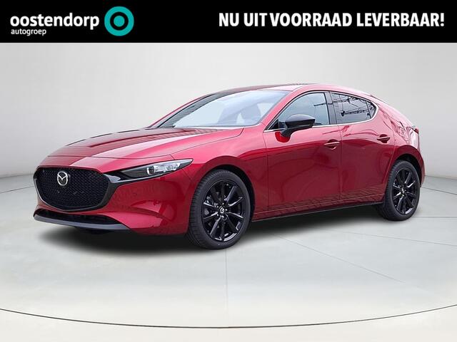 Mazda 3 2.0 e-SkyActiv-X M Hybrid 186 Homura | Navigatie en draadloze Applecarplay/Android auto | Stoelverwarming | Cruise control | Climate control | Lichtmetalen velgen |