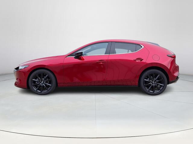 Mazda 3 2.0 e-SkyActiv-X M Hybrid 186 Homura | Navigatie en draadloze Applecarplay/Android auto | Stoelverwarming | Cruise control | Climate control | Lichtmetalen velgen |