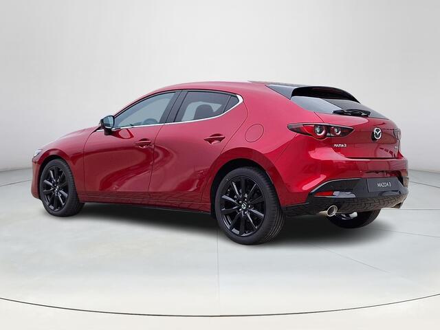 Mazda 3 2.0 e-SkyActiv-X M Hybrid 186 Homura | Navigatie en draadloze Applecarplay/Android auto | Stoelverwarming | Cruise control | Climate control | Lichtmetalen velgen |