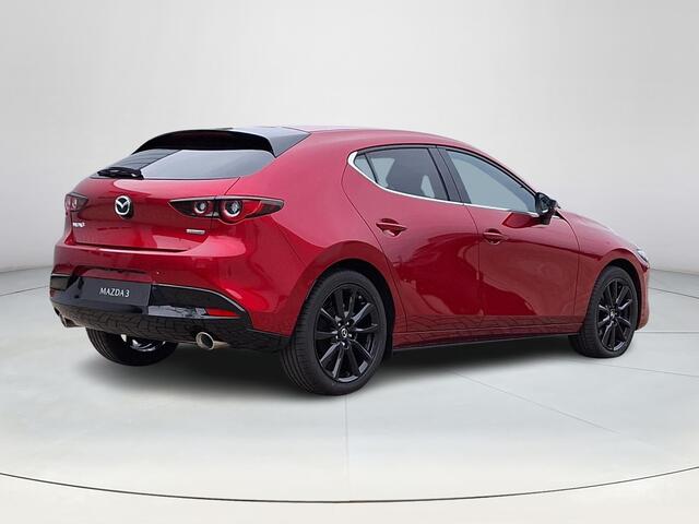 Mazda 3 2.0 e-SkyActiv-X M Hybrid 186 Homura | Navigatie en draadloze Applecarplay/Android auto | Stoelverwarming | Cruise control | Climate control | Lichtmetalen velgen |