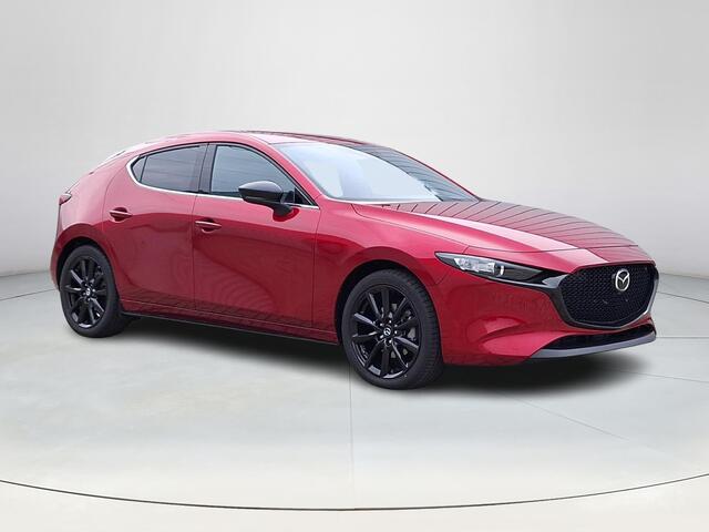 Mazda 3 2.0 e-SkyActiv-X M Hybrid 186 Homura | Navigatie en draadloze Applecarplay/Android auto | Stoelverwarming | Cruise control | Climate control | Lichtmetalen velgen |