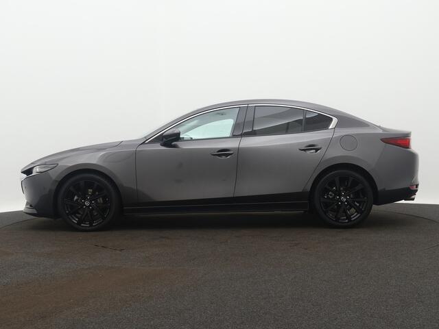 Mazda 3 2.0 e-SkyActiv-G M Hybrid 150 Exclusive-line | BOSE | Parkeersensoren | Dodehoek Ass. | LM velgen | 360 Camera | Navigatie | Stoelverwarming |