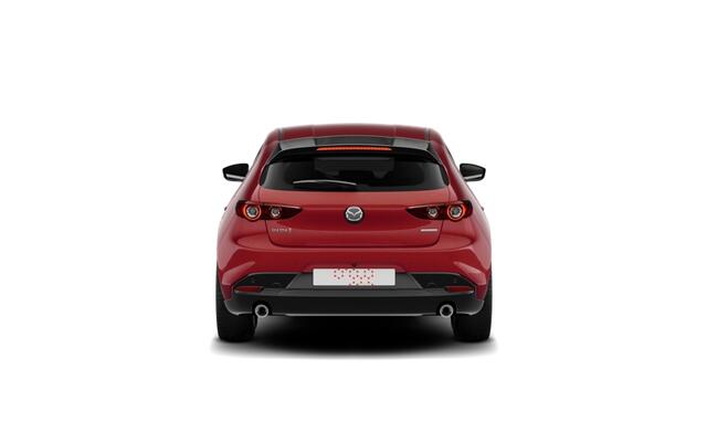 Mazda 3 Hatchback e-Skyactiv G 140 6AT Homura | 7-inch digitale meterset | Achteruitrijcamera | Active Driving Display (ADD), projectie in de voorruit: kleuren head-up display met belangrijkste rij-informatie