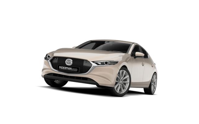 Mazda 3 Hatchback e-Skyactiv G 140 6AT Homura | 7-inch digitale meterset | Achteruitrijcamera | Active Driving Display (ADD), projectie in de voorruit: kleuren head-up display met belangrijkste rij-informatie