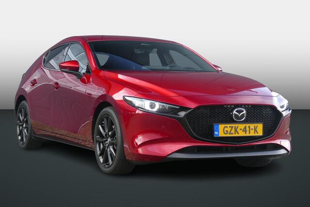 Mazda 3 2.0 e-SkyActiv-X M Hybrid 186 Exclusive-line | 360 Camera | Adapt. Cruise | Apple/Android | Bose | Stoel-/stuurverw. | RIJKLAARPRIJS!!