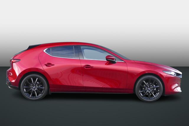 Mazda 3 2.0 e-SkyActiv-X M Hybrid 186 Exclusive-line | 360 Camera | Adapt. Cruise | Apple/Android | Bose | Stoel-/stuurverw. | RIJKLAARPRIJS!!