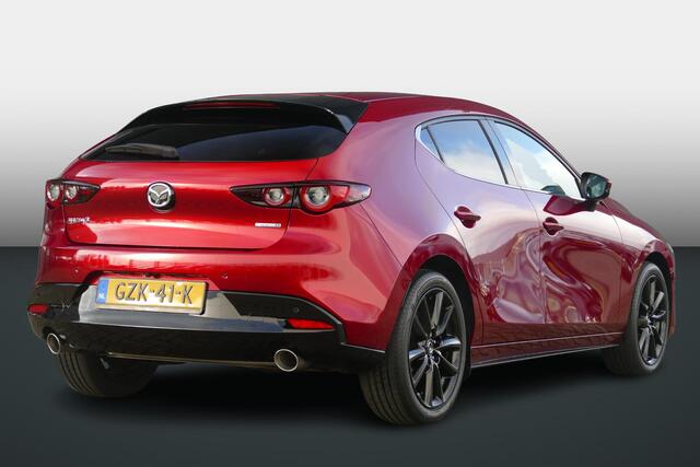 Mazda 3 2.0 e-SkyActiv-X M Hybrid 186 Exclusive-line | 360 Camera | Adapt. Cruise | Apple/Android | Bose | Stoel-/stuurverw. | RIJKLAARPRIJS!!