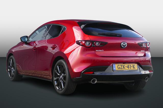 Mazda 3 2.0 e-SkyActiv-X M Hybrid 186 Exclusive-line | 360 Camera | Adapt. Cruise | Apple/Android | Bose | Stoel-/stuurverw. | RIJKLAARPRIJS!!