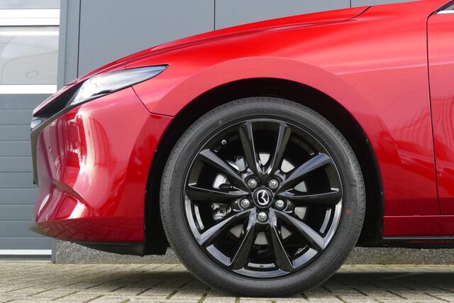 Mazda 3 2.0 e-SkyActiv-X M Hybrid 186 Exclusive-line | 360 Camera | Adapt. Cruise | Apple/Android | Bose | Stoel-/stuurverw. | RIJKLAARPRIJS!!