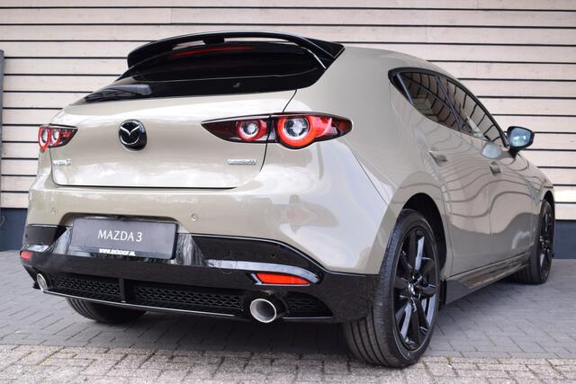 Mazda 3 2.0 e-SkyActiv-X M Hybrid 186 Nagisa - Aero pack - Black edition - Nu met ¤ 3.000,- voorraad korting