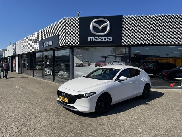 Mazda 3 2.0 e-SkyActiv-X M Hybrid 186 Luxury , Leder, Bose, PDC, Camera, Adap. Cruise, Navi, Apple Carplay, HUD, Clima, Stoelverwarming, Stuurverwarming, LMV 18 Inch